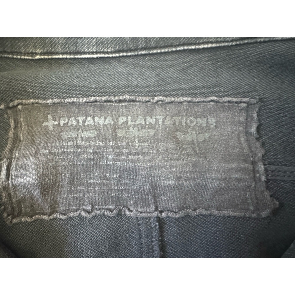 Rundholz Black Label Patana Plantations Denim Jacket Womens XL Black - Picture 13 of 14